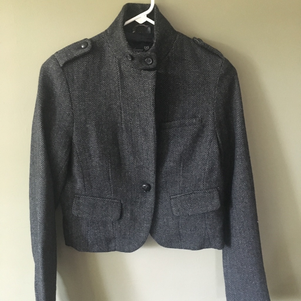 Herringbone Tweed Jacket